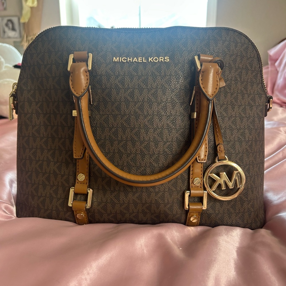 Michael Kors Brown Signature Handbag